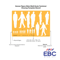 ISOMARS Human Figure Male Art # 8002 M